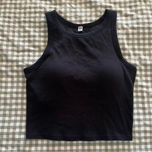 Uniqlo Ribbed Cropped Bra Top